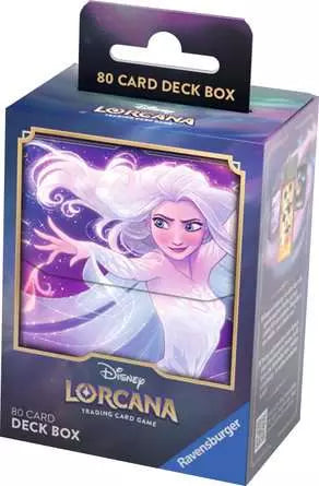 Disney Lorcana Trading Card Game -Elsa Deck Box