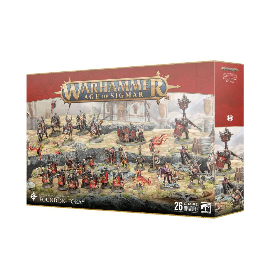 Cities of Sigmar BattleForce: Founding Foray - Warhammer AOS