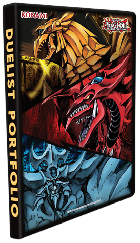 Slifer, Obelisk & Ra 9 Pocket Duelist Portfolio