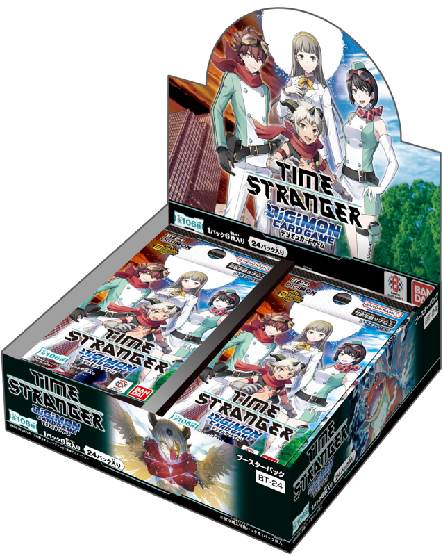 Digimon Card Game: Booster Pack - Time Stranger - (BT-24)