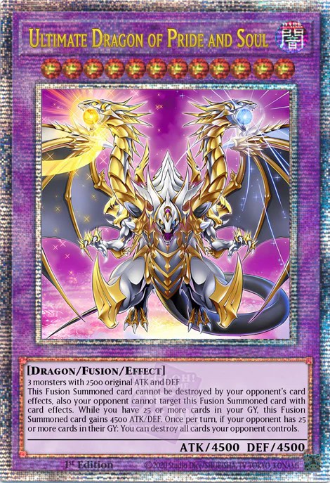 ROTA-EN000 "Ultimate Dragon of Pride and Soul" Quarter Century Secret Rare