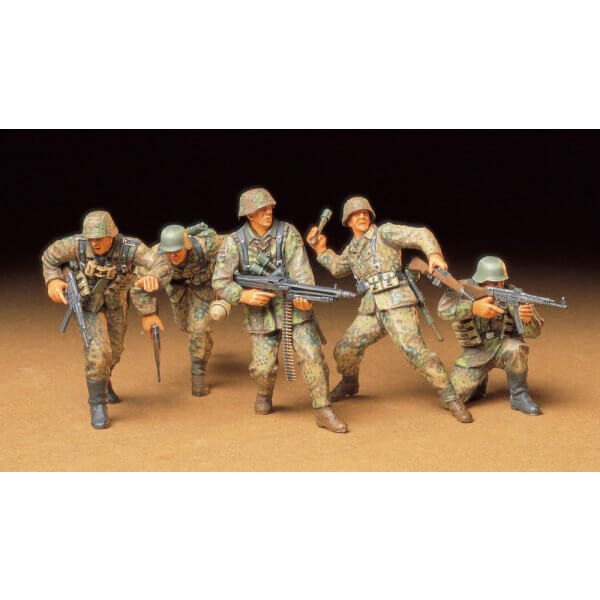 Tamiya 1\35 Scale German Front Line Infantrymen. 35196