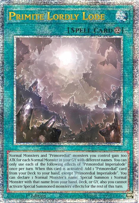 ROTA-EN058 "Primite Lordly Lode" Quarter Century Secret Rare