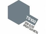 SPRAY TS-100 SEMI GLOSS BRIGHT GUN METAL