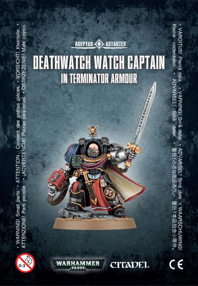 Deathwatch Watch Captain In Terminator Armour (Web)