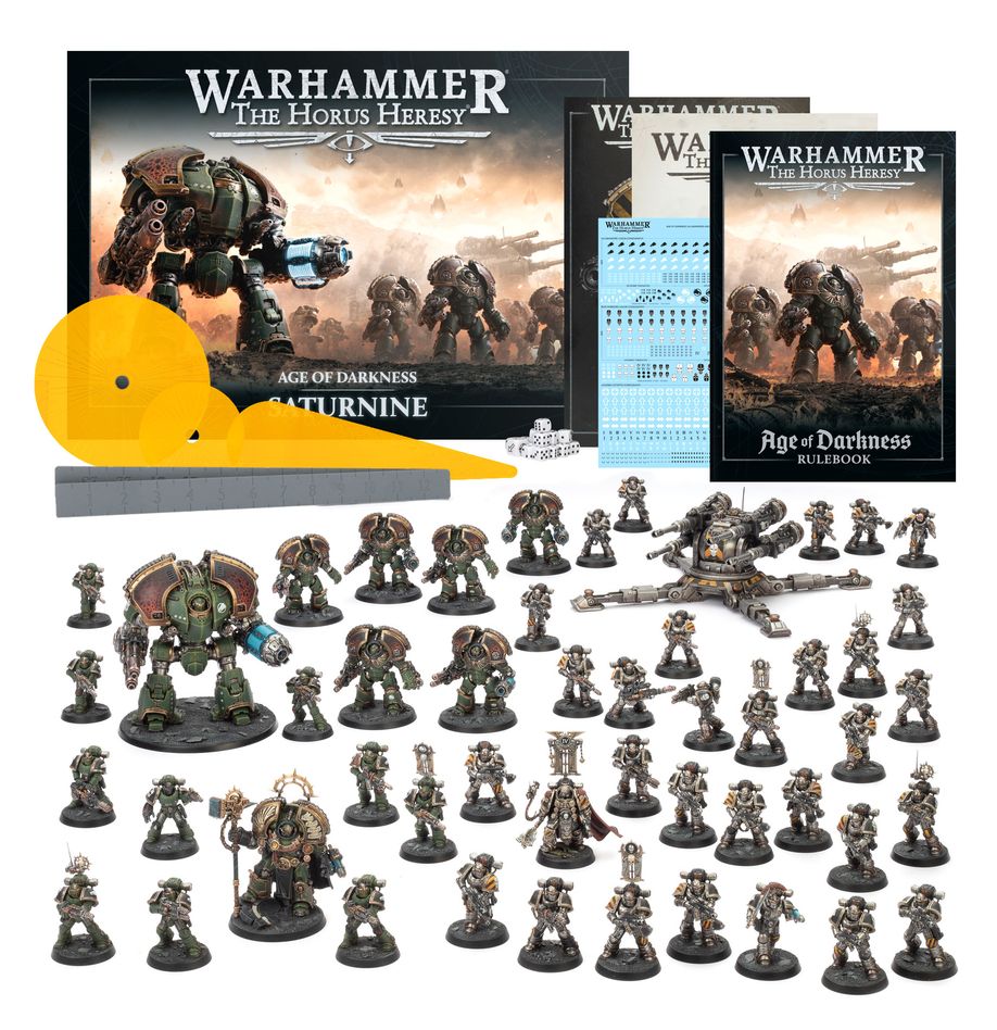 The Horus Heresy - Age of Darkness: Saturnine Boxed Starter Set 2nd Edition 31-112