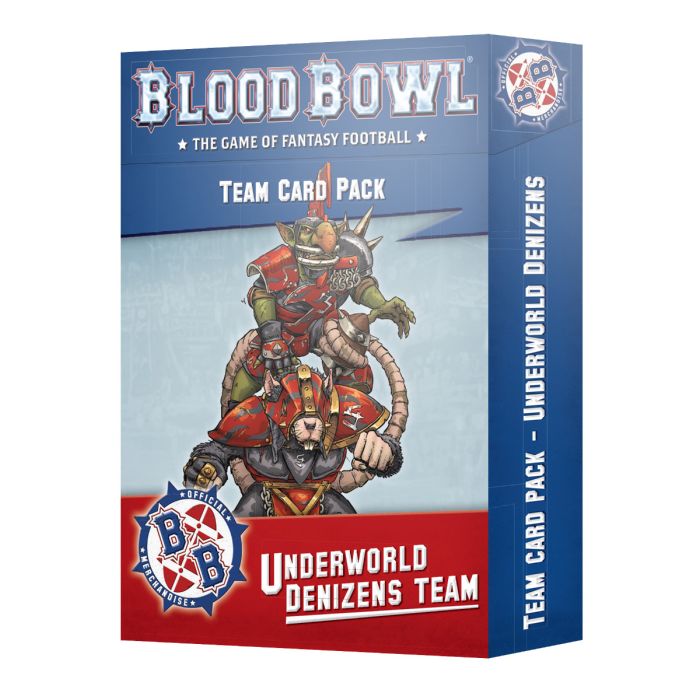 Bloodbowl Team Card Pack denizens Team 202-35