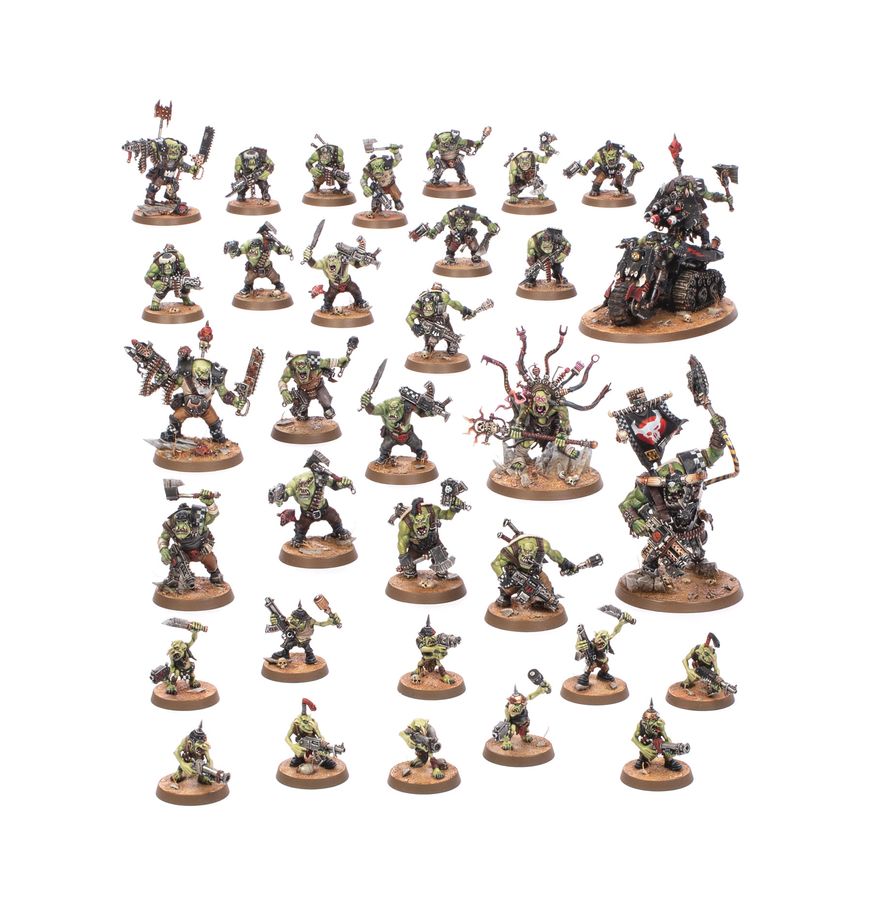 PREORDER RELEASE DATE: 25/07/2026 Warhammer 40K Getting Started With Orks (COLLECTION ONLY)