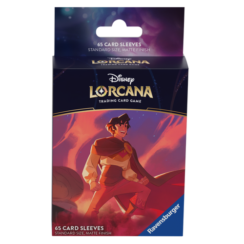 Disney Lorcana: Shimmering Skies Card Sleeves - Aladdin