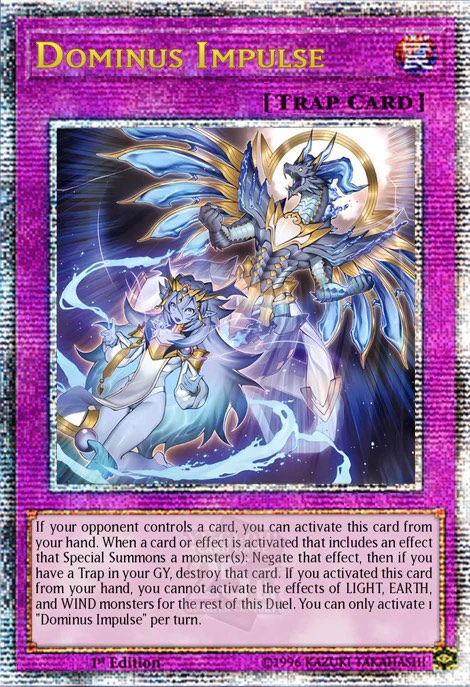 ROTA-EN079 "Dominus Impulse" Quarter Century Secret Rare