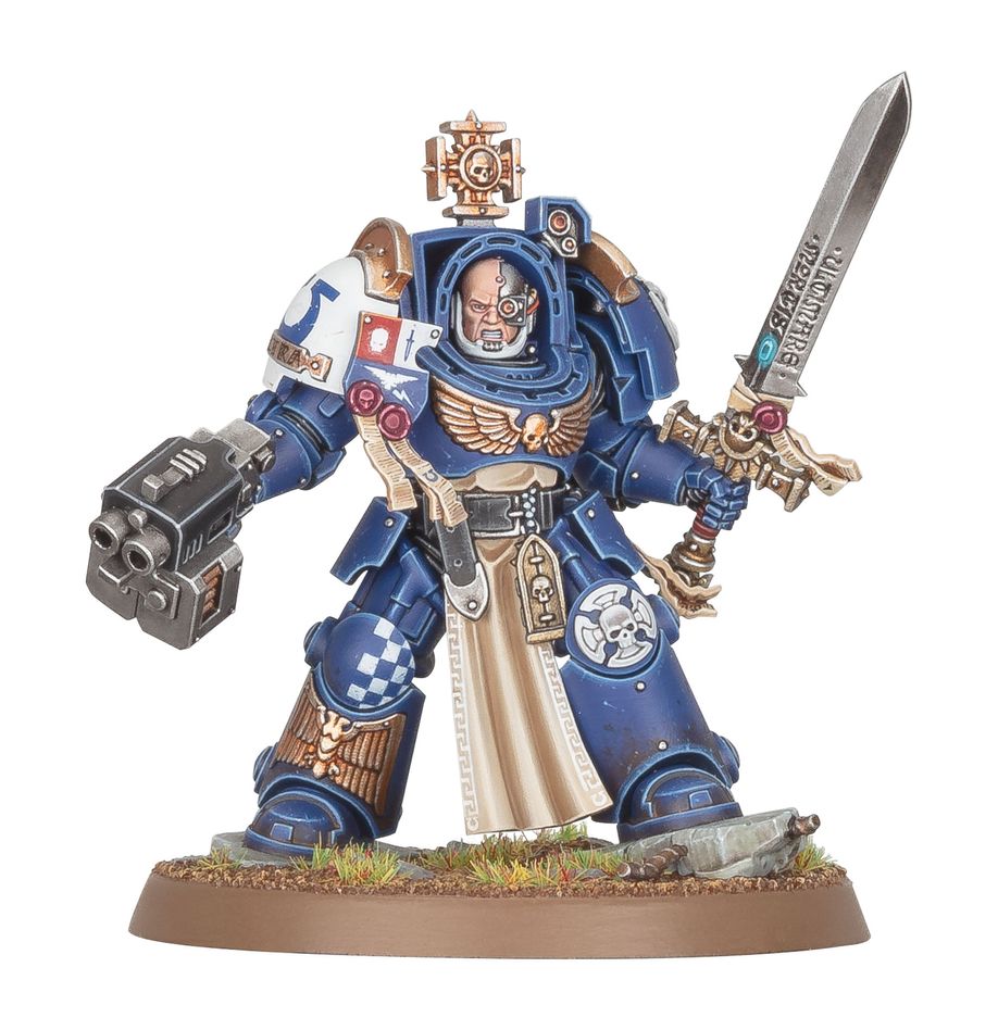 Space Marines captain In Terminator Armour 48-92