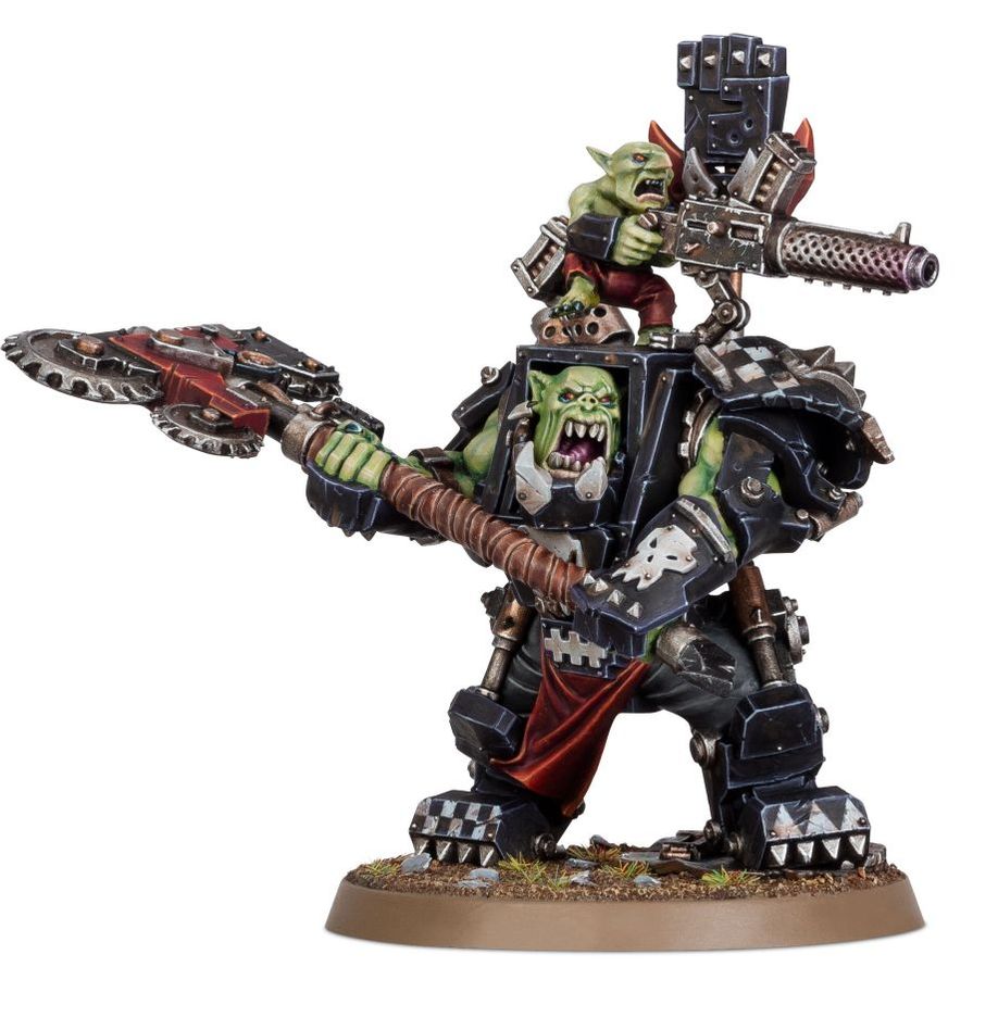 Orks Warboss In Mega Armour 50-56