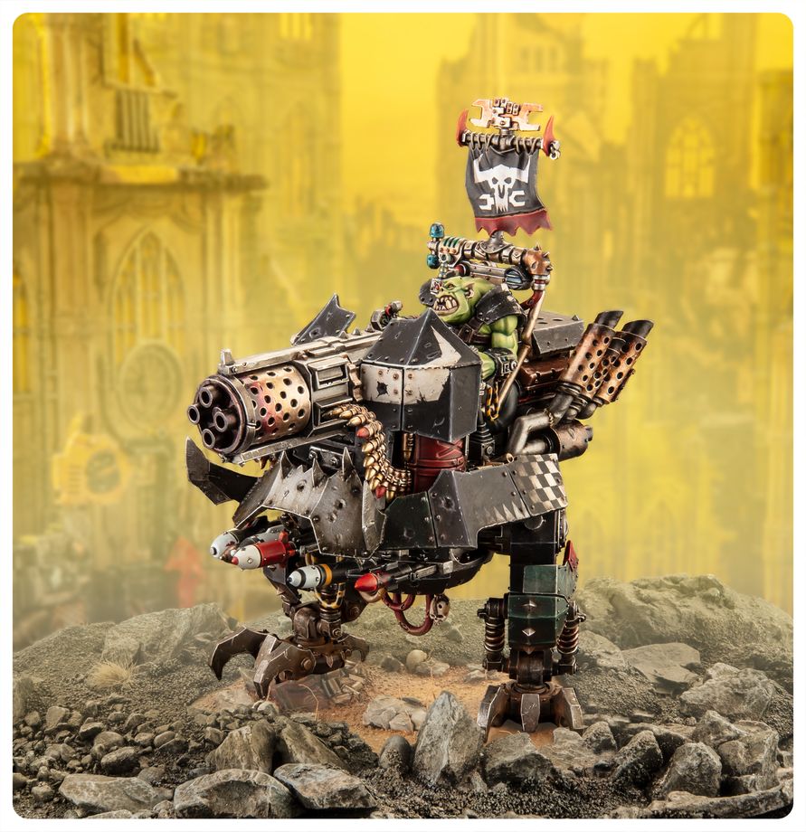 PREORDER RELEASE DATE: 05/09/2026 PICKUP ONLY ORKS: BIG MEK DAKKARIG