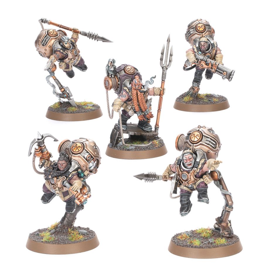 AOS Kharadron Overlords - Vongrim Harpoon Crew 84-52
