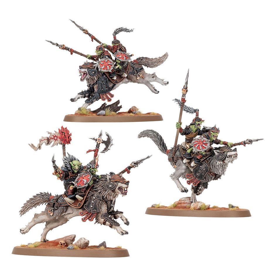 Aos - Gloomspite Gitz - Snarlpack Cavalry 89-88