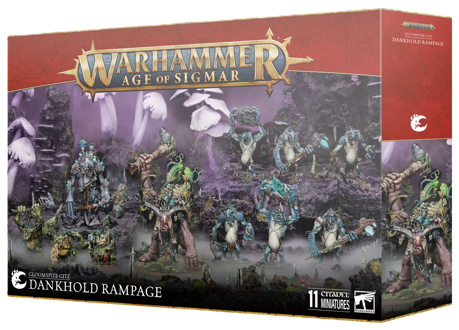 Gloomspite Gitz - Dankhold Rampage 89-100 Christmas Battleforce ...