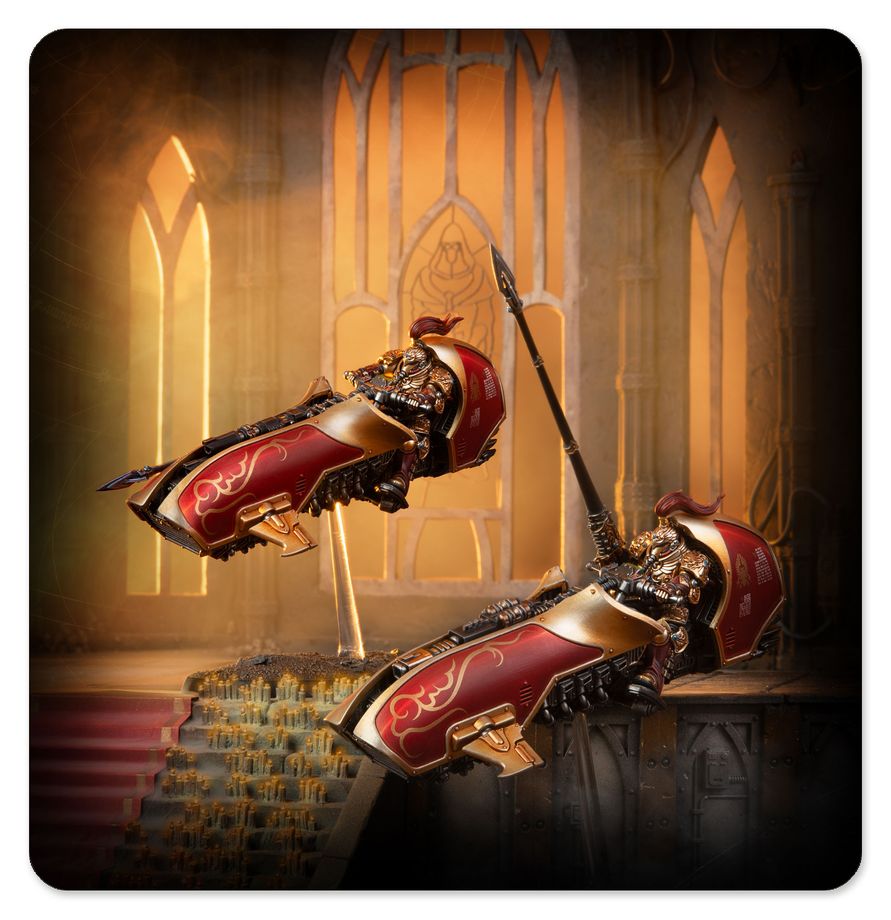PREORDER RELEASE DATE: 17/10/26 CUSTODES: GYRFALCON JETBIKE SODALITY (COLLECTION ONLY)