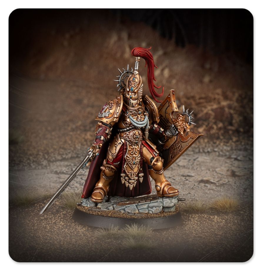 PREORDER RELEASE DATE: 17/10/26 CUSTODES: SHIELD CAPTAIN (COLLECTION ONLY)