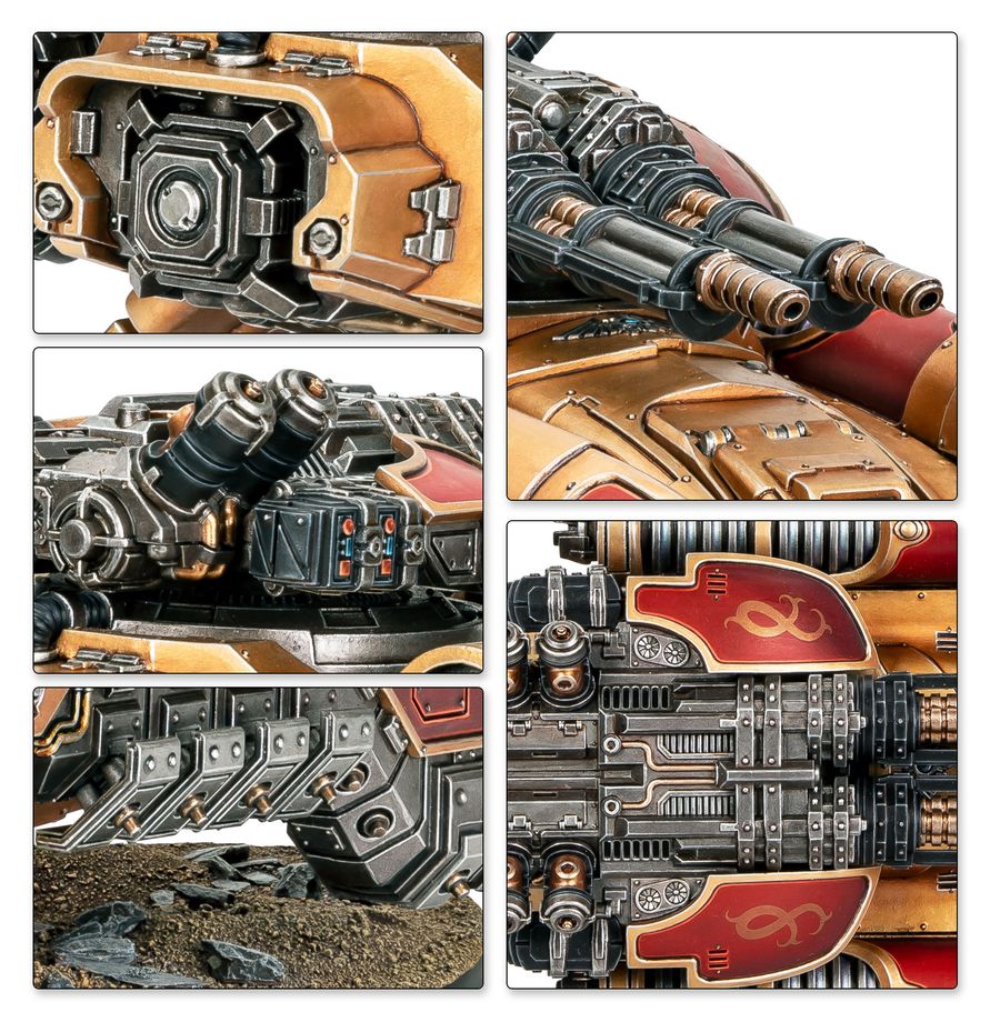 PREORDER RELEASE DATE: 17/10/26 CUSTODES: CALADIUS ANNIHILATOR GRAV-TANK (COLLECTION ONLY)
