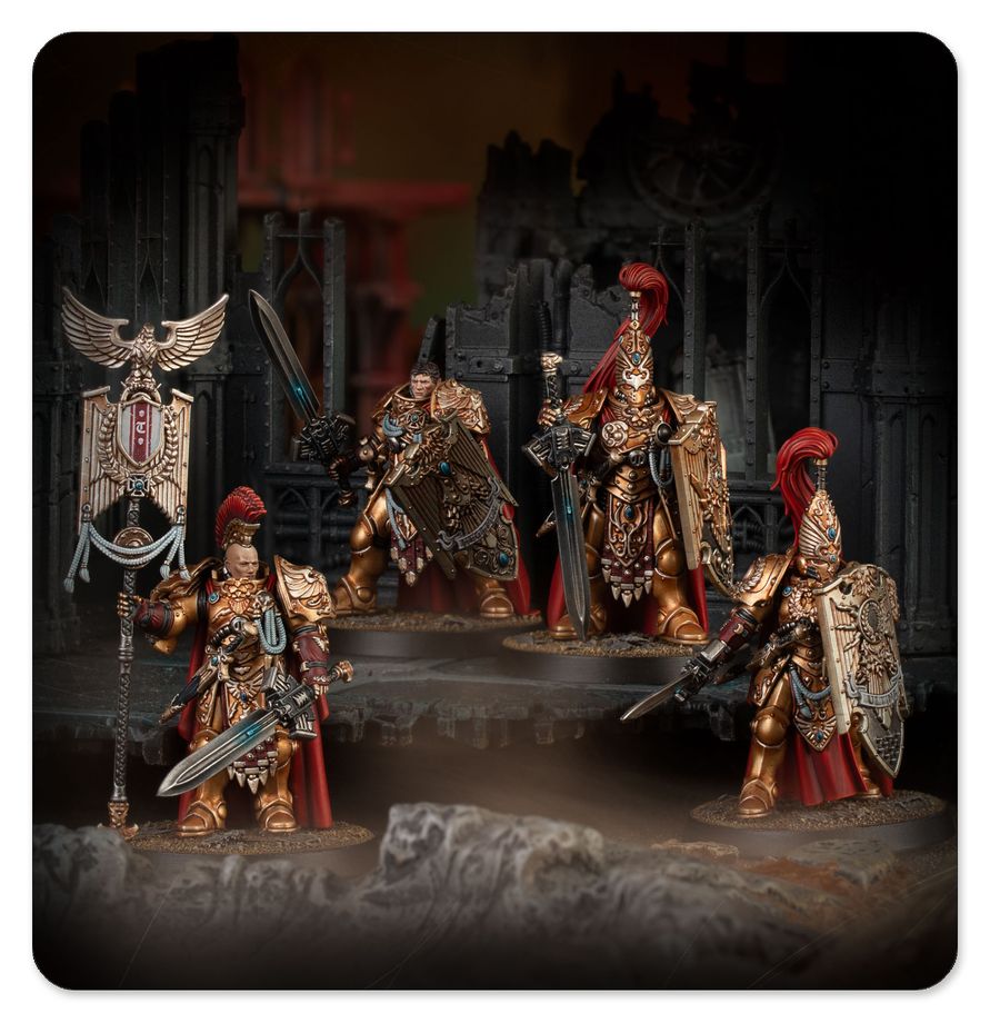 PREORDER RELEASE DATE: 17/10/26 CUSTODES: SENTINEL GUARD SODALITY (COLLECTION ONLY)