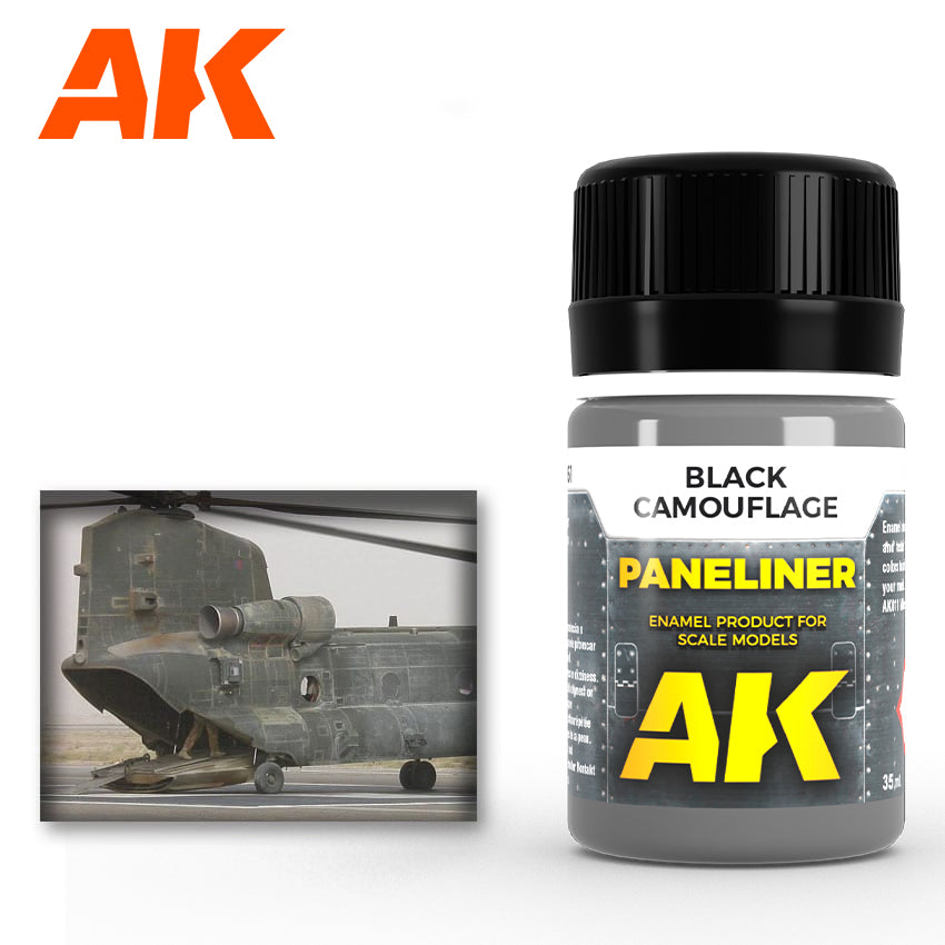 PANELINER FOR BLACK CAMOUFLAGE