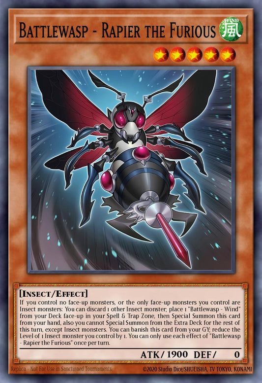 ROTA-EN009 "Battlewasp - Rapier the Onslaught” Common