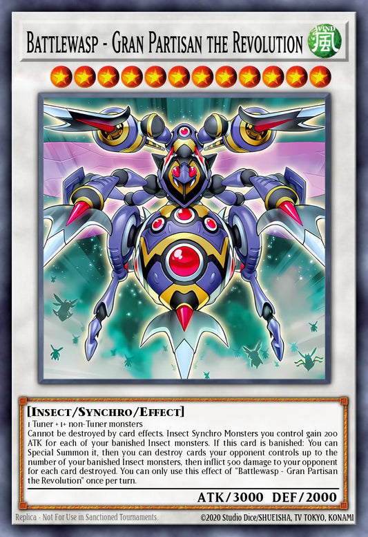 ROTA-EN036 "Battlewasp Grand Partisan the Revolution” Super Rare