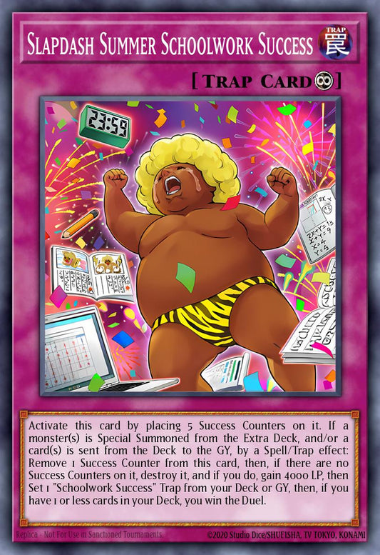 ROTA-EN080 "Summer Schoolwork Successful!” Common