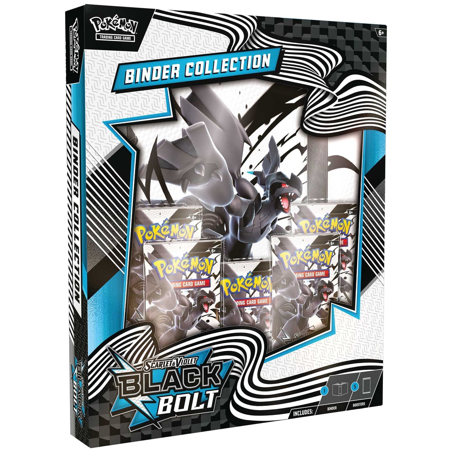 Pokémon TCG: Scarlet & Violet 10.5 - Black Bolt - Binder Collection Zekrom (Pre-Order)