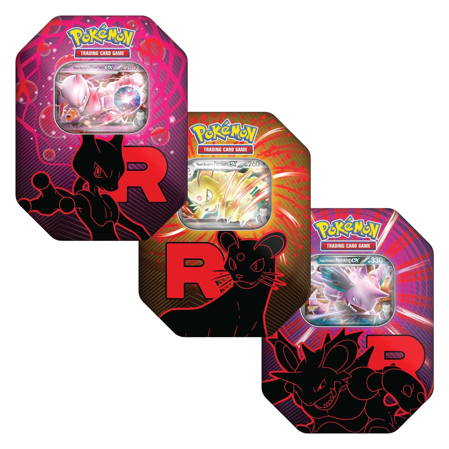 Pokmon TCG: Team Rocket Tin (Pre-Order) Northern Card Gaming Pokmon TCG: Team Rocket Tin (Pre-Order) Northern Card Gaming