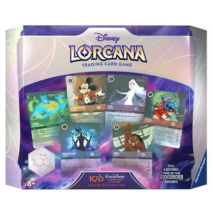 Disney Lorcana-Rise of The Floodborn- Disney 100 Gift Set Northern Card Gaming Disney Lorcana-Rise of The Floodborn- Disney 100 Gift Set Northern Card Gaming