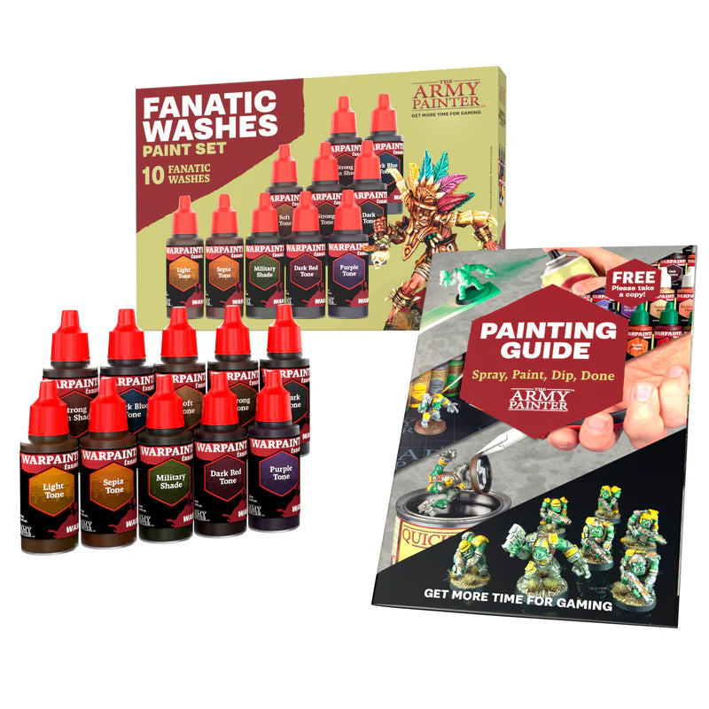 Warpaints Fanatic Washes Paint Set APWP8068