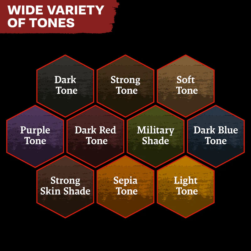 Warpaints Fanatic Washes Paint Set APWP8068