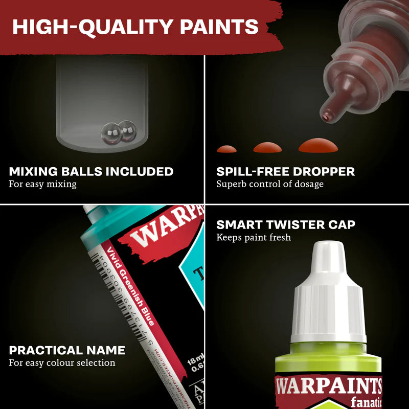 Warpaints Fanatic Washes Paint Set APWP8068