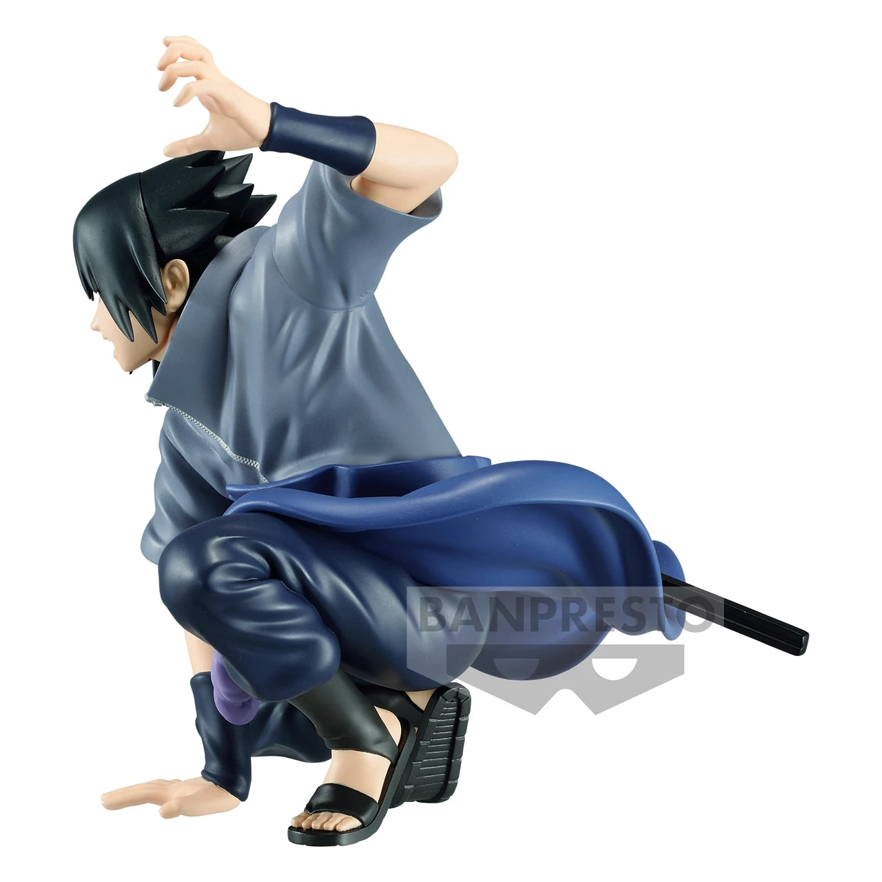 Naruto Shupuden: Sasuke Uchihav with Manda Panel Spectacle Special Statue