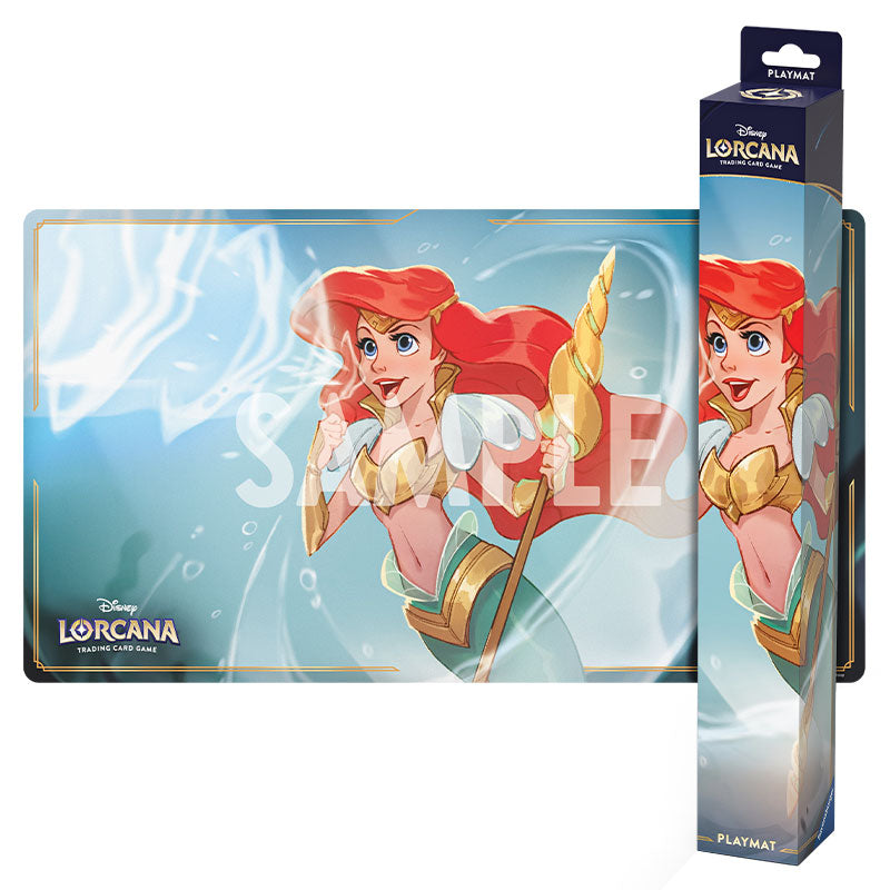 Disney Lorcana: Winterspell Playmat-Ariel-Sonic Warrior