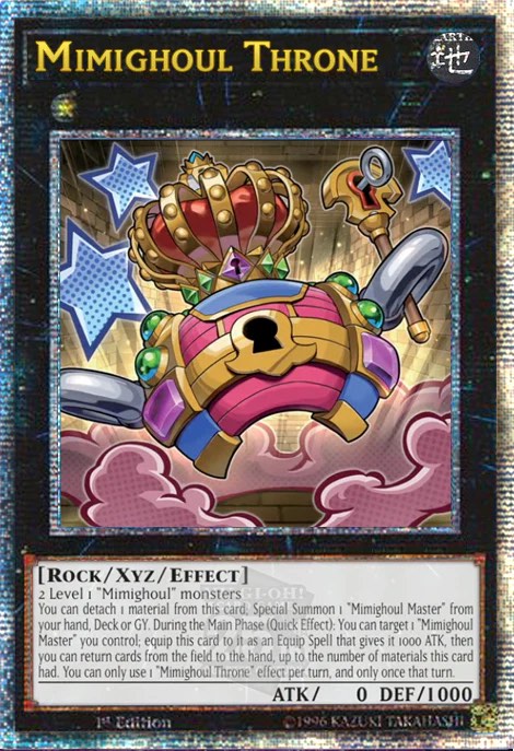 ROTA-EN094 "Mimighoul Throne" Quarter Century Secret Rare