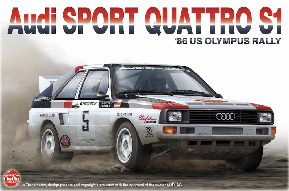 Nunu Audi Sport Quattro S1 86 US Olympus Rally PN24023