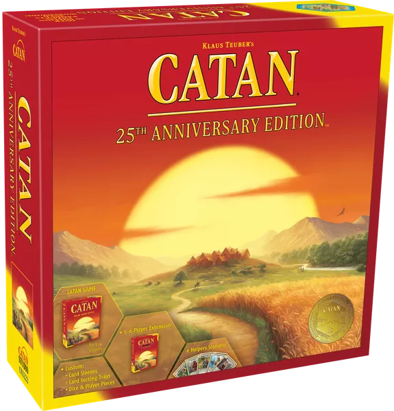 Catan Board Game 25th Anniversary Edition
