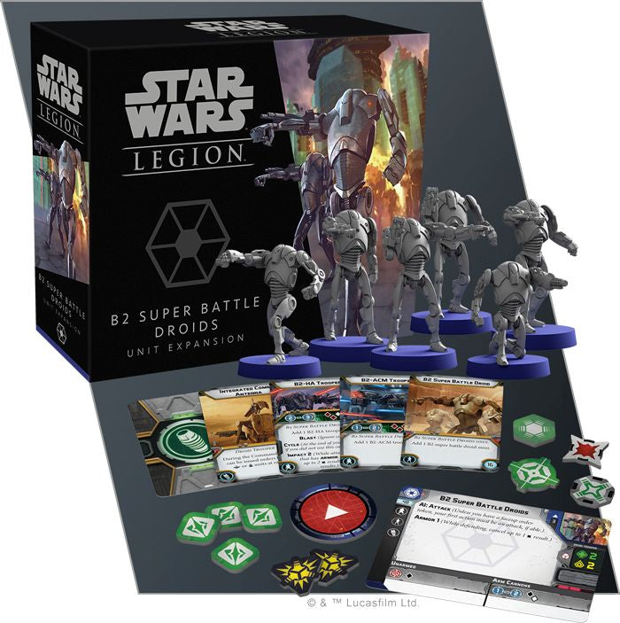 Star Wars Legion: B2 Super Battle Droids Unit Expansion FFGSWL62