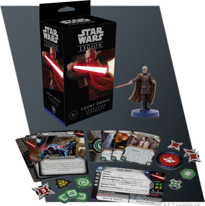 Star Wars Legion: Count Dooku Commander Expansion FFGSWL45