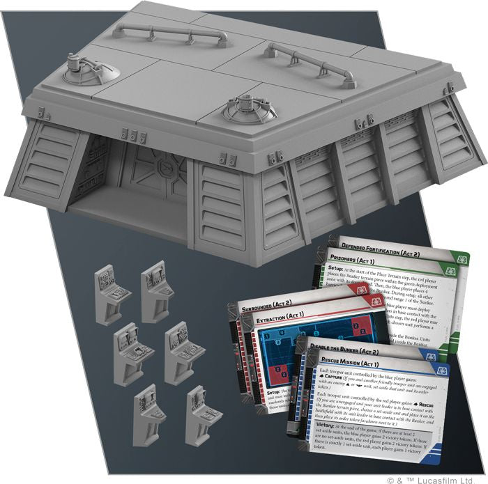 Star Wars Legion: Imperial Bunker Battlefield Expansion FFGSWL58