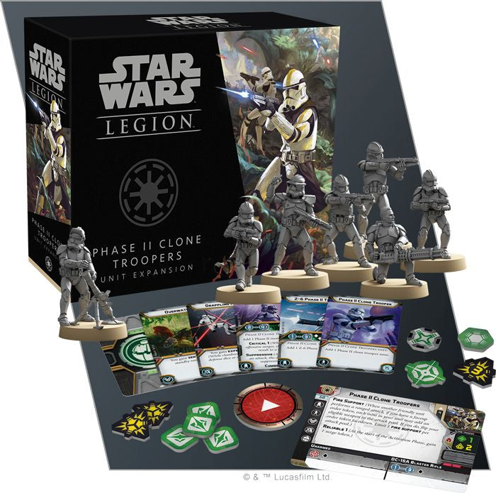 Star Wars Legion: Phase II Clone Troopers Unit Expansion FFGSWL61