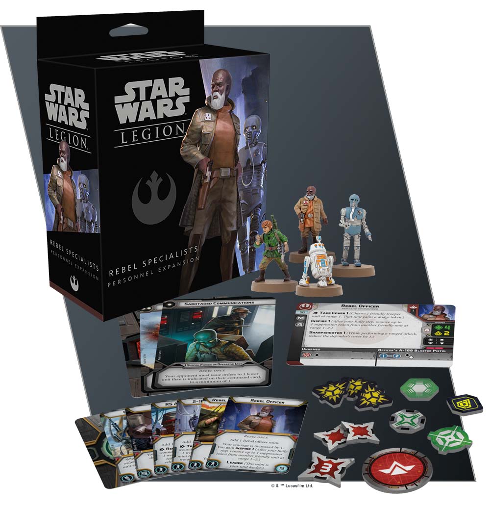 Star Wars Legion: Rebel Specialists Personnel Expansion FFGSWL26
