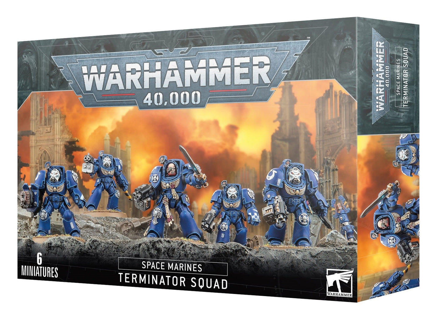 W40000 Space Marines Terminator Squad 48-10