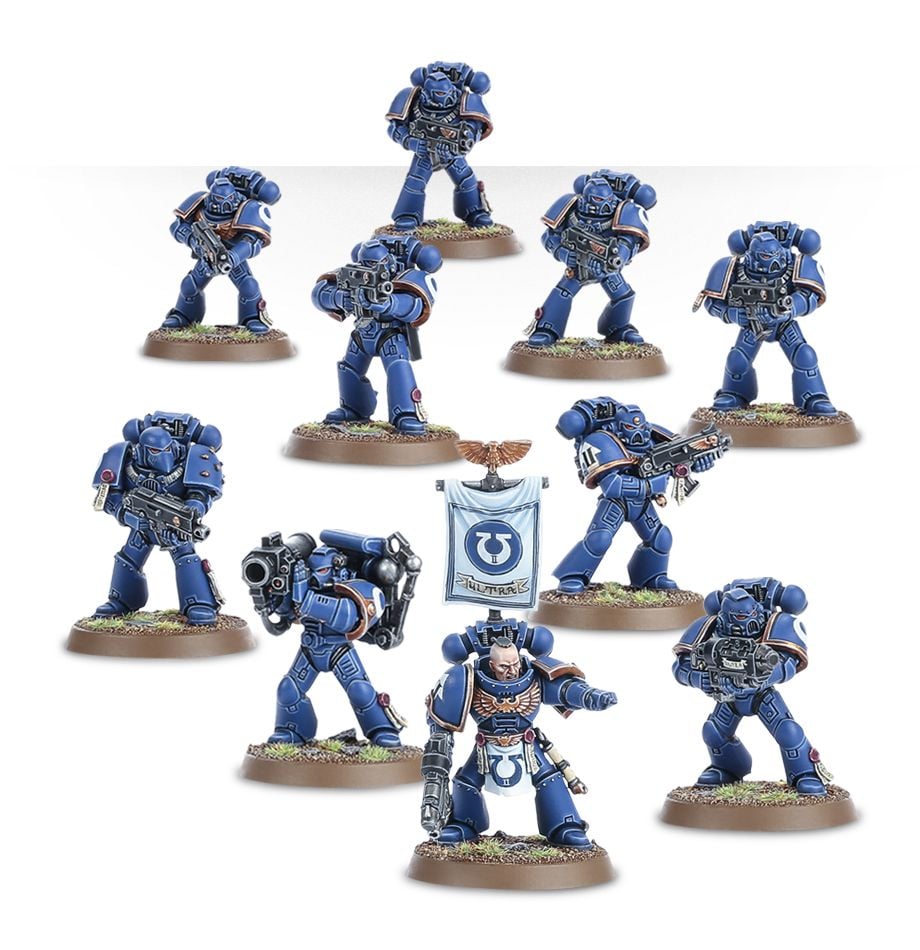 W40000 Space Marines Tactical Squad 48-07