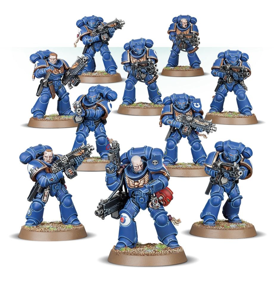 W40000 Space Marines Primaris Intercessors 48-75