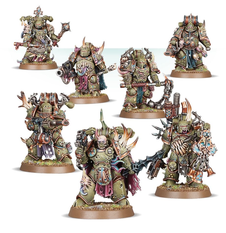 Death Guard Plague Marines 43-55