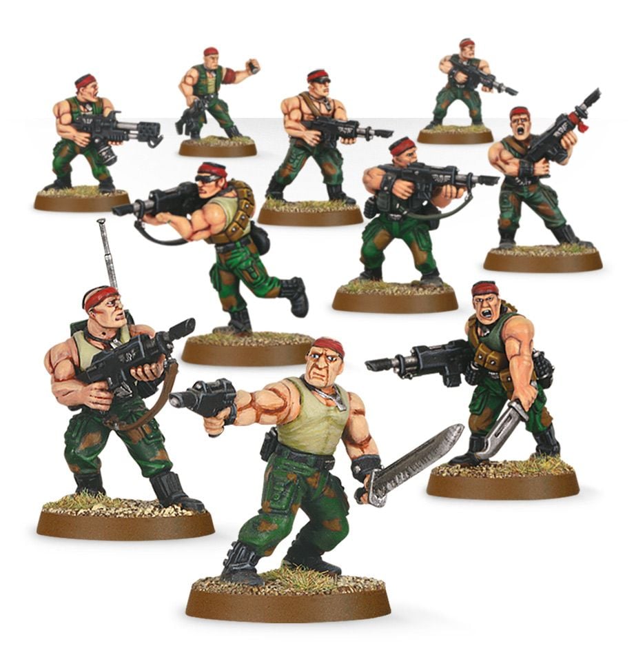Astra Militarum Catachan Jungle Fighters (Web)