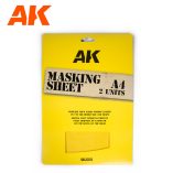MASKING SHEET A4 X 2 UNITS